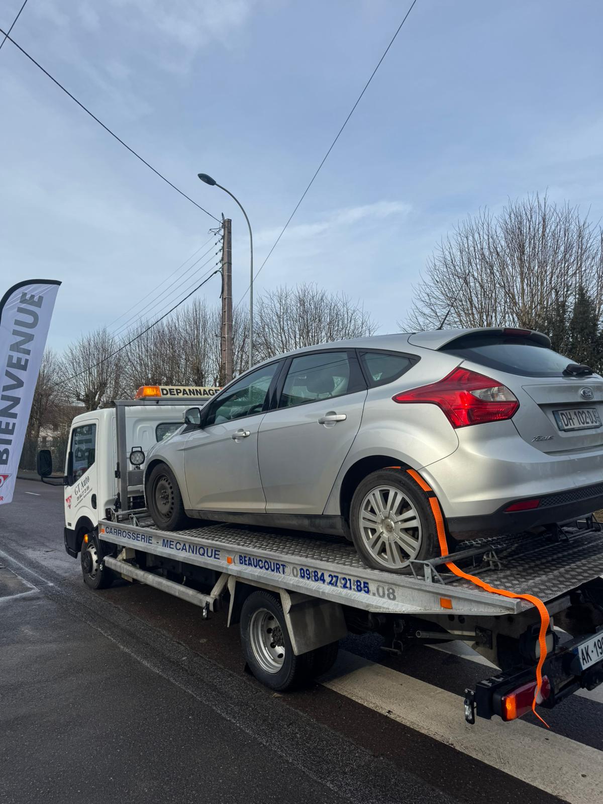 Remorquage de véhicule par GT Auto