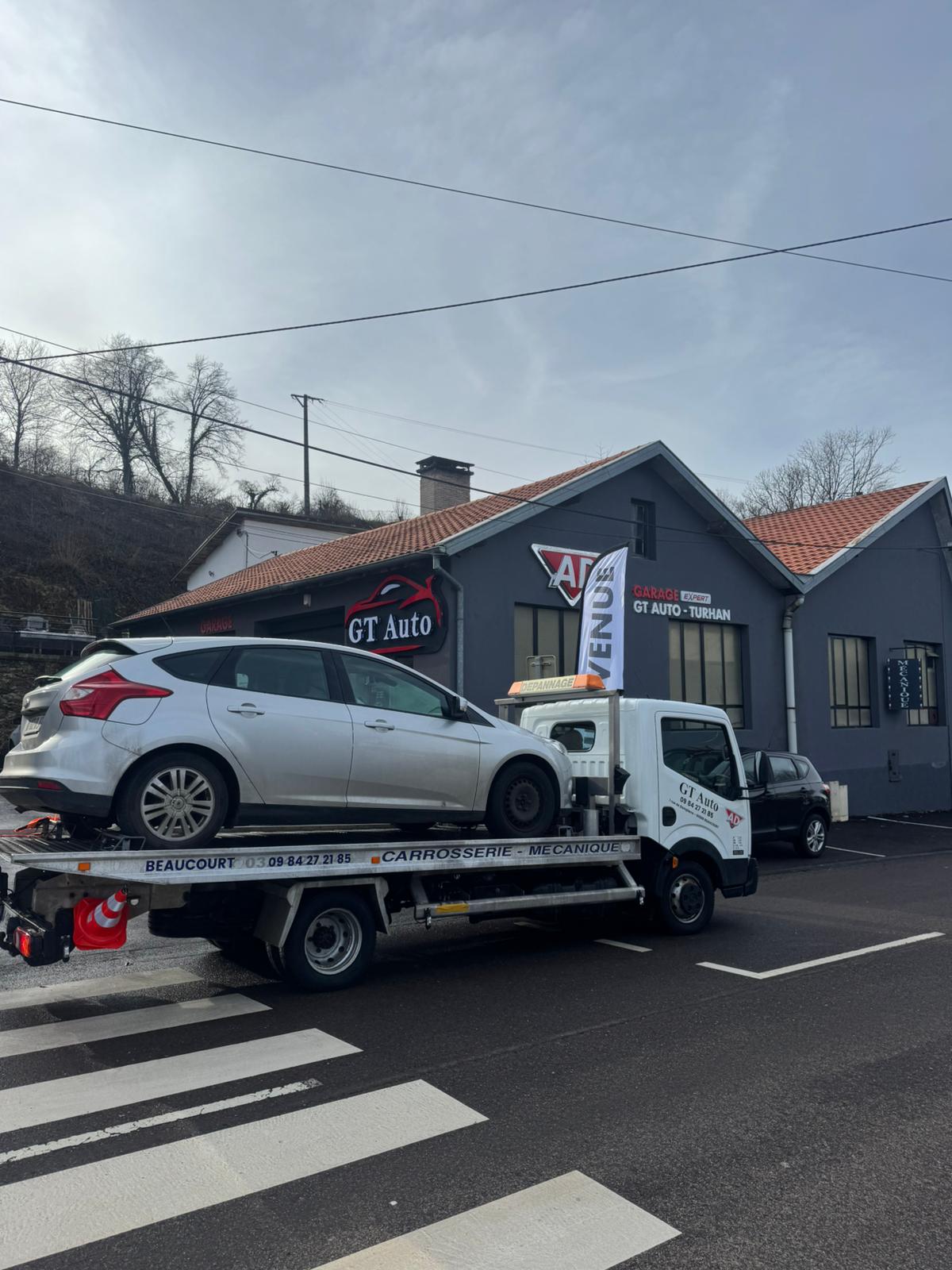 Intervention de l'équipe GT Auto